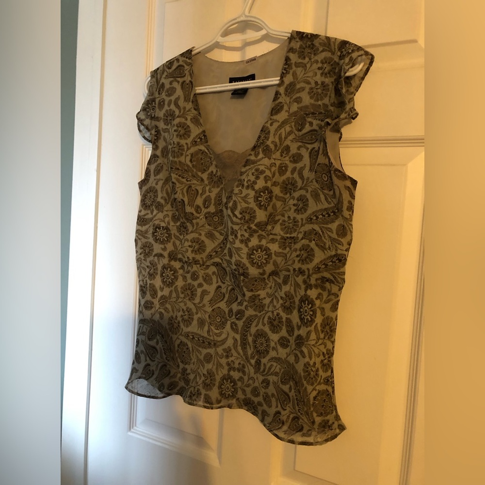 Worn couple of times - women top